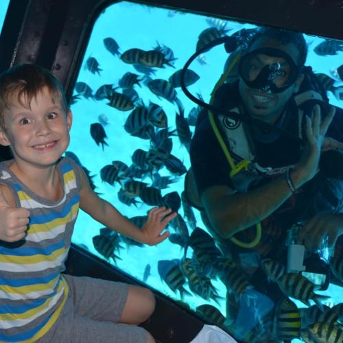 Halbtauchboot-Tour in Hurghada